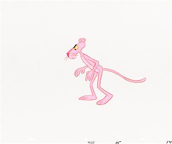 (DEPATIE-FRELENG STUDIOS / ANIMATION) Two Pink Panther Animation Cels.